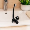 Βάση για Οδοντόβουρτσα Μαύρη Γάτα Pylones  Μπάνιο